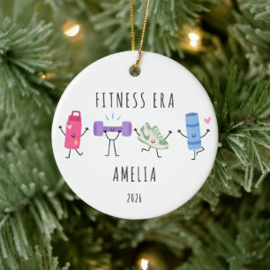 Enfeite de Natal Personalizado da Fitness Era