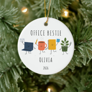Enfeite de Natal Personalizado da Melhor Amiga do