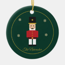 Enfeite de Natal Personalizado do Soldado do Balle