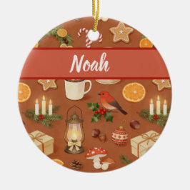 Enfeite de Natal Personalizado e Aconchegante, Rús