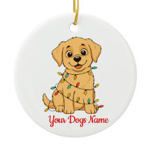 Enfeite de Natal Personalizado para Animais de Est