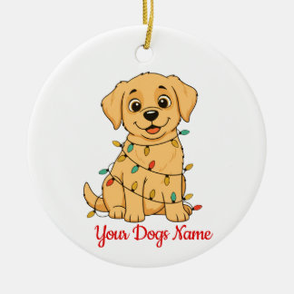 Enfeite de Natal Personalizado para Animais de Est