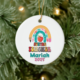 Enfeite de Natal Personalizado para Futuro Profess