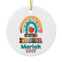 Enfeite de Natal Personalizado para Futuro Profess
