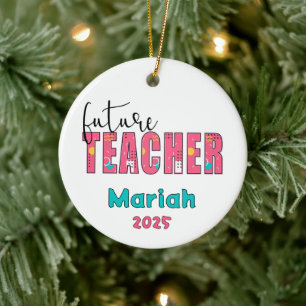 Enfeite de Natal Personalizado para Futuro Profess