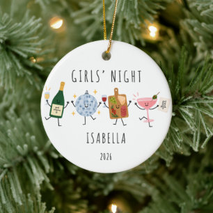Enfeite de Natal Personalizado para Noite das Meni