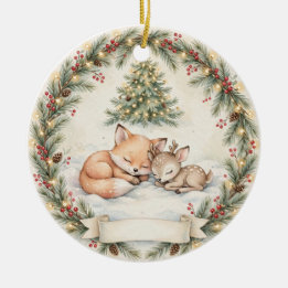 Enfeite de Natal Personalizado para o Primeiro Nat