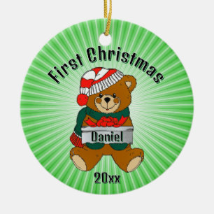Enfeite de Natal Personalizado Primeiro
