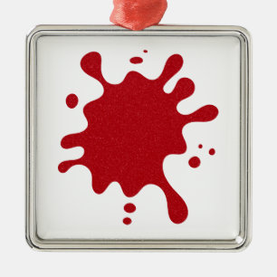 Enfeite de Natal Personalizado Vermelho Tomate Spl