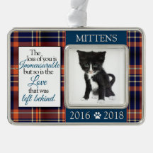 Perda de um Gato Memorial Pet Personalizado ou Gat