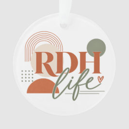 Enfeite de Natal RDH Life - presente moderno