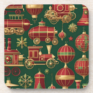 enfeite de natal steampunk porta-copos