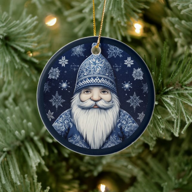 Enfeite de Papai Noel Nórdico (Árvore)