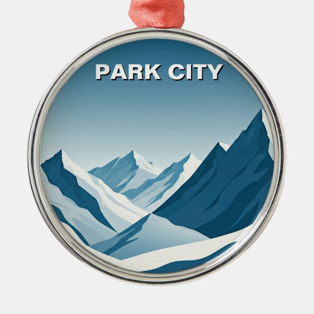 Enfeite de Park City (Frente)