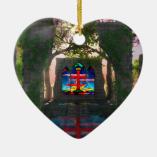 Enfeite de Páscoa Luz Eterna