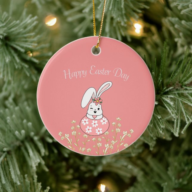 Enfeite de Páscoa Pastel - Personalizado e Festivo (Árvore)