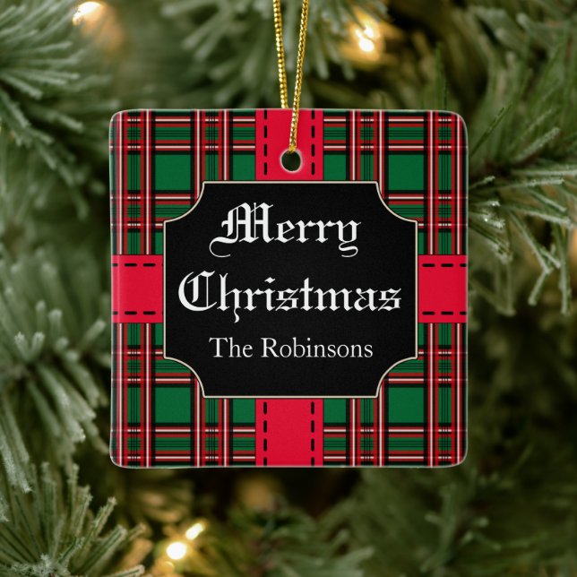 Enfeite de Presente de Natal Personalizado (Árvore)