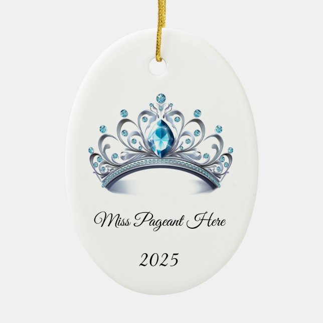Enfeite de Tiara de Princesa (Frente)
