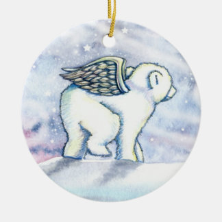 Enfeite de Ursinho Polar Pequeno