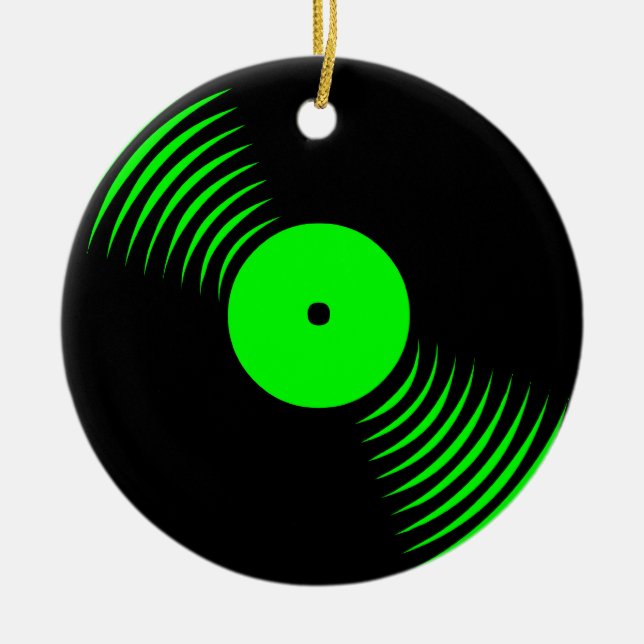 Enfeite de Vinil Retro Corey Tiger 80s (Frente)