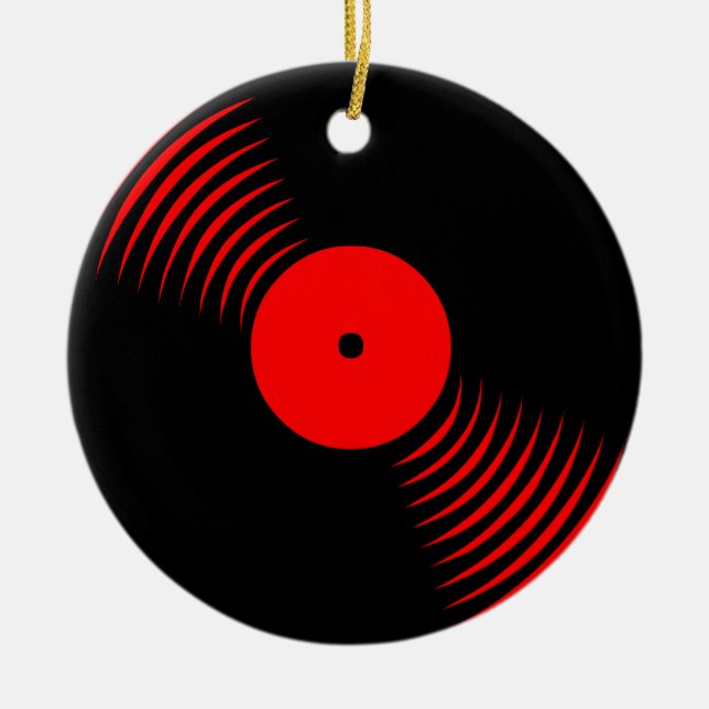 Enfeite de Vinil Retro Corey Tiger 80s (Frente)