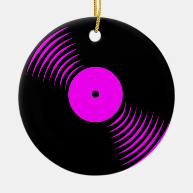 Enfeite de Vinil Retro Corey Tiger Anos 80 (Frente)