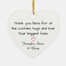 Enfeite de Vovó – Lembrança Personalizada da Famíl