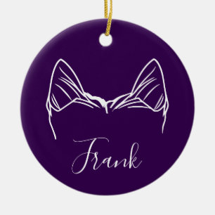 Enfeite de Yorkie (Logotipo Om)