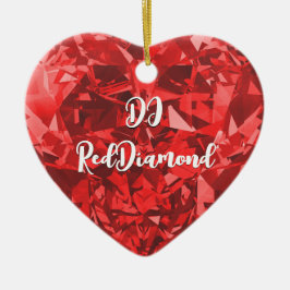 enfeite dj RedDiamond