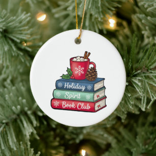 Enfeite do Clube do Livro Espírito de Natal Aman