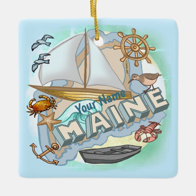 Enfeite do Maine (Frente)