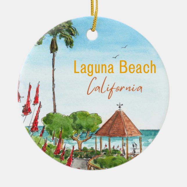 Enfeite do Parque Heisler de Laguna Beach (Frente)