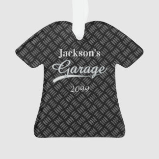 Enfeite em forma de camisa Gray Garage