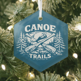 Enfeite Hexagonal Canoe Trails 2026