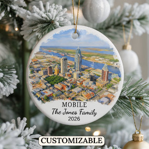 Enfeite Móvel Personalizado, Alabama Personalizado