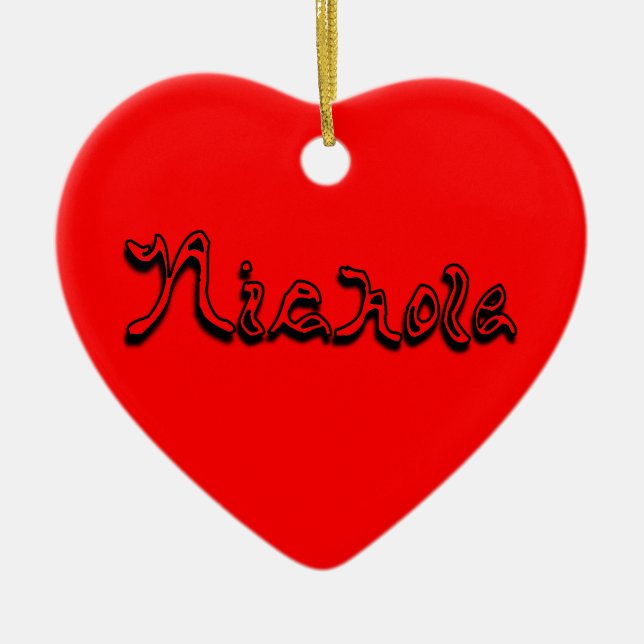 Enfeite Nichole (Frente)