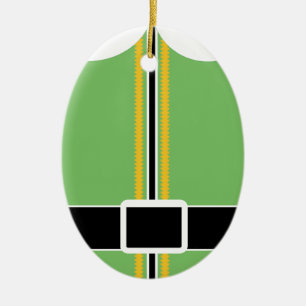 Enfeite Oval de Elfo