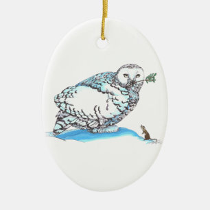 Enfeite Oval Natal Caprichoso Vida Selvagem do Ala