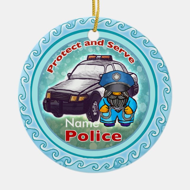 Enfeite Pequeno Polícia PM (Frente)