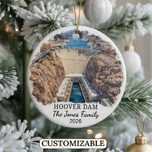 Enfeite Personalizado da Barragem Hoover, Arizona