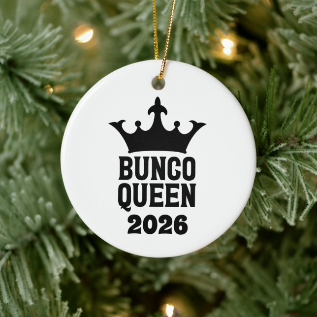 Enfeite Personalizado da Rainha Bunco (Árvore)