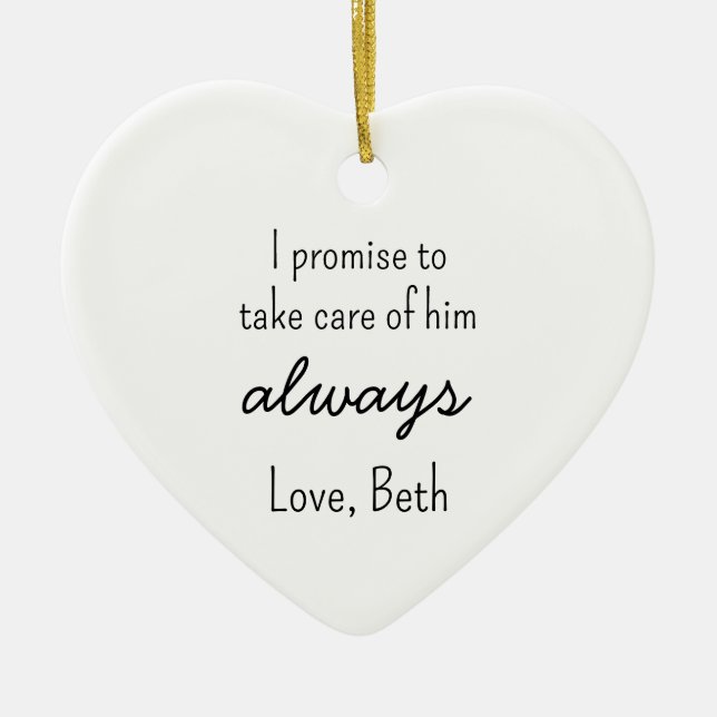 Enfeite Personalizado de Acordo com a Família Polí (Frente)