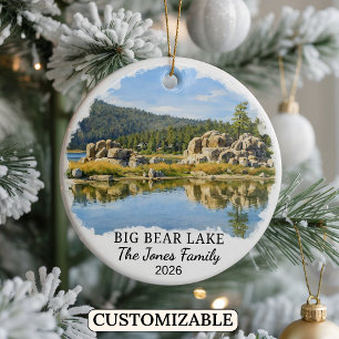 Enfeite Personalizado de Big Bear Lake, Califórnia