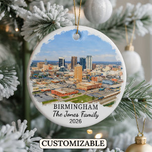 Enfeite Personalizado de Birmingham, Alabama Perso