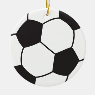 enfeite personalizado de bola de futebol para pres