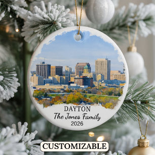 Enfeite Personalizado de Dayton, Estado de Ohio Pe