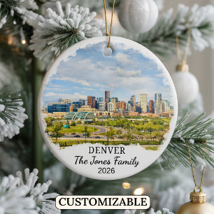 Enfeite Personalizado de Denver, Colorado Personal