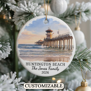 Enfeite Personalizado de Huntington Beach, Califór