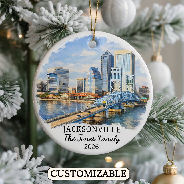 Enfeite Personalizado de Jacksonville, Flórida Per (Criador carregado)