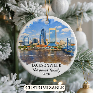 Enfeite Personalizado de Jacksonville, Flórida Per